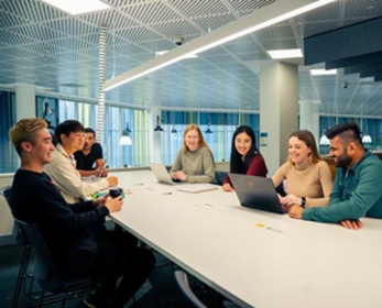 Students in Library