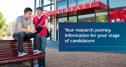 Your research journey - information for your stage of candidature
