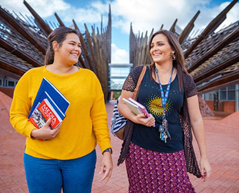 Indigenous students on Joondalup campus