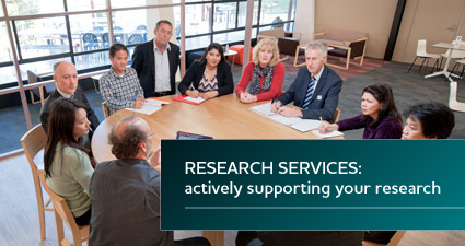 Research Services: actively supporting your research