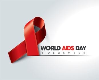World AIDS Day red ribbon