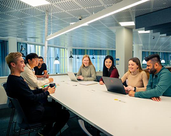 Students in Library