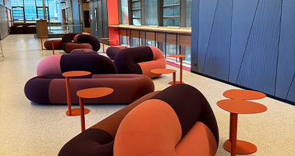 Shared seating on ECU City Campus